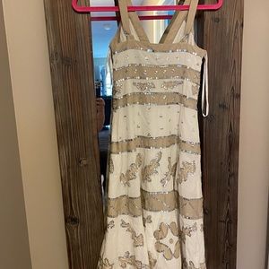 BCBGMAXAZRIA Sequin Cotton Dress _ Size 0